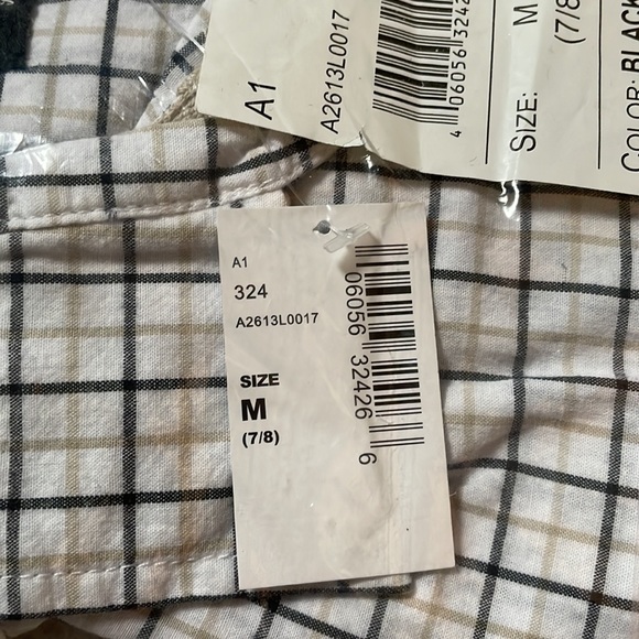 Boys Medium 7 8 NWT Long Sleeve Button Down Shirt Children’s Place White - Picture 4 of 5